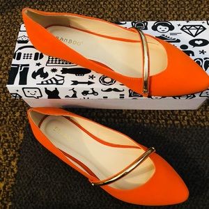 Bamboo Flat w/gold accent 8